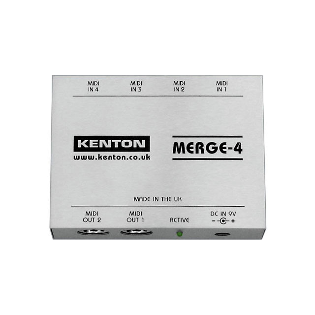 Kenton Merge-4 - High Quality Kenton MIDI Merge Box